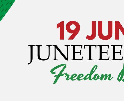 19 June African American Emancipation Day. Juneteenth Freedom Day. 19 June African American Emancipation Day Holiday Background. Vector Illustration.