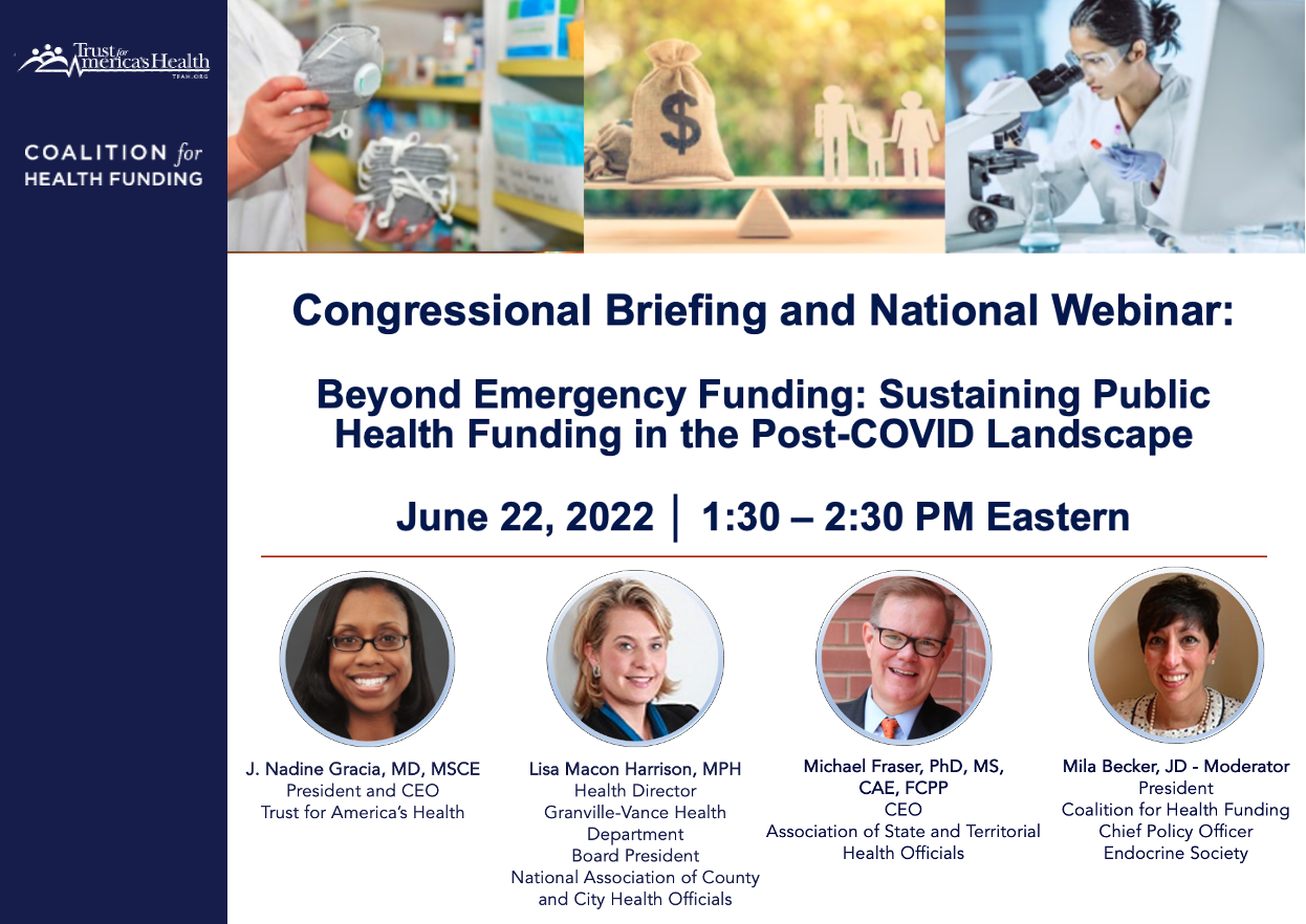 Beyond Emergency Funding: Sustaining Public Health Funding in the Post-COVID Landscape
