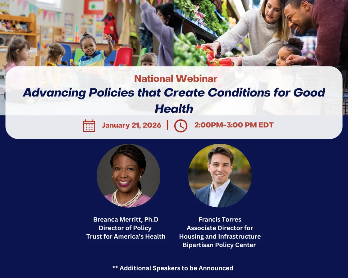 Advancing Policies that Create Conditions for Good Health