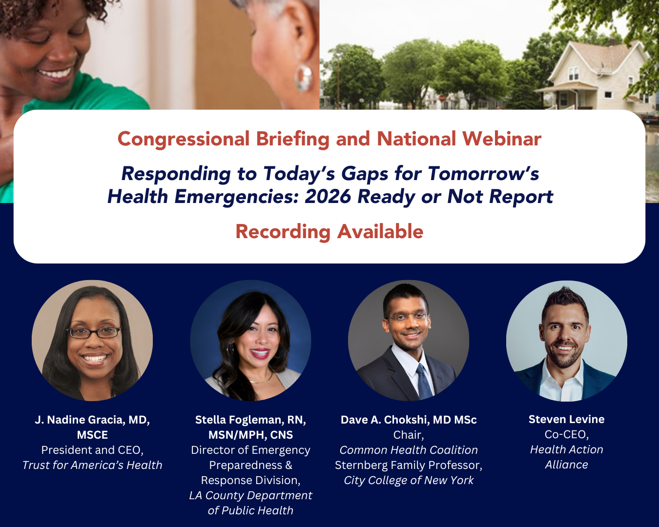 Responding to Today’s Gaps for Tomorrow’s Health Emergencies: 2026 Ready or Not Report